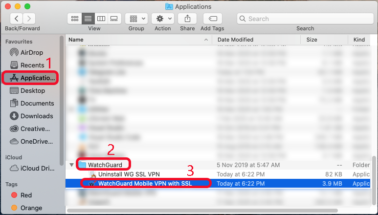watchguard ssl vpn client mac